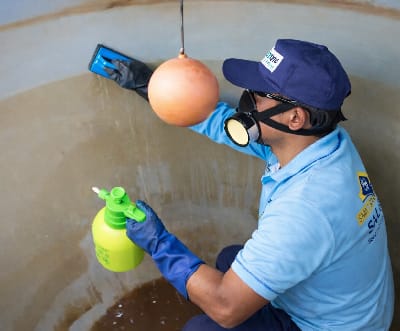 Internal Cleaning & Scrubbing